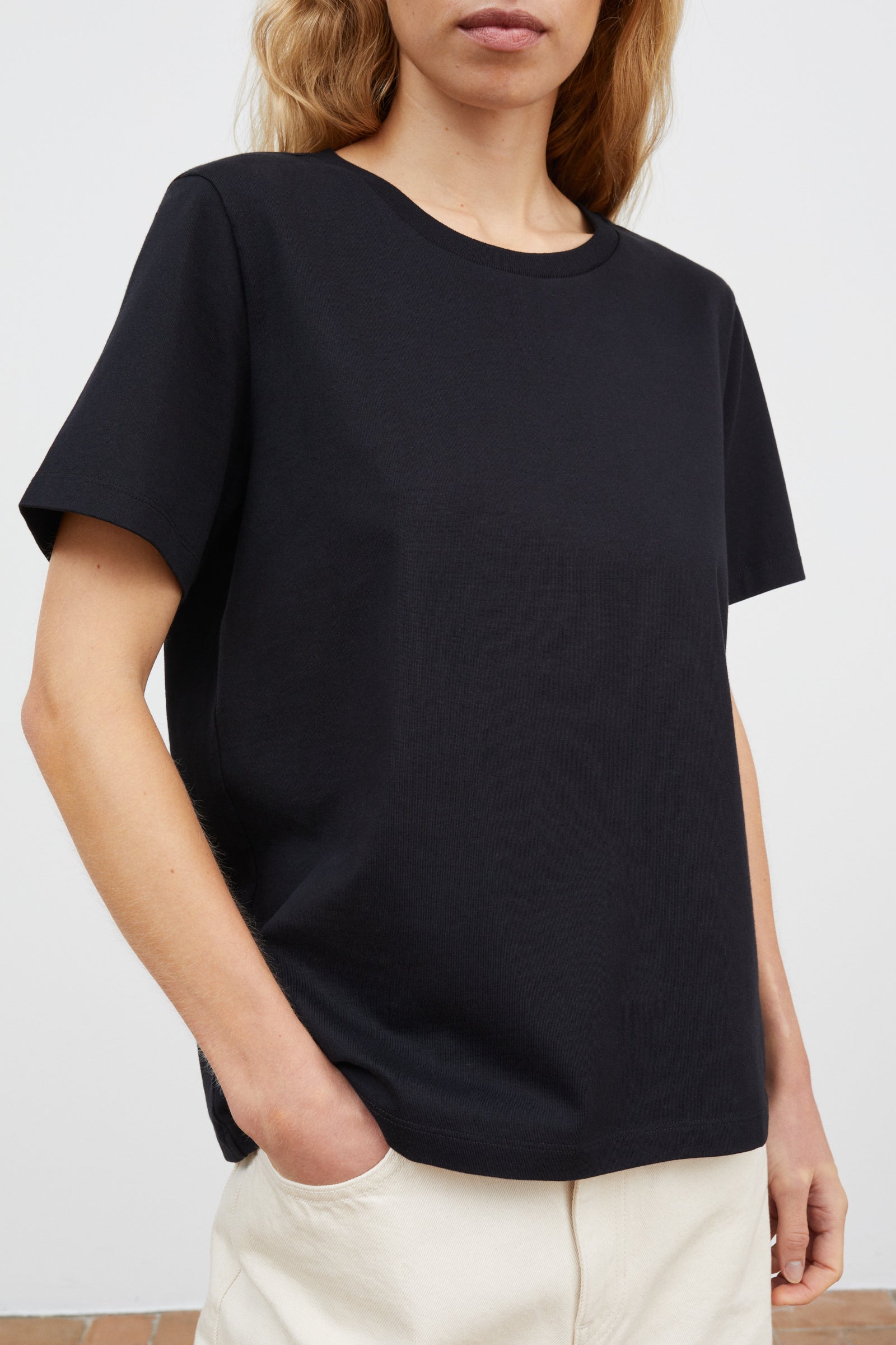 Skall Studio Loui regular tee Tee Black